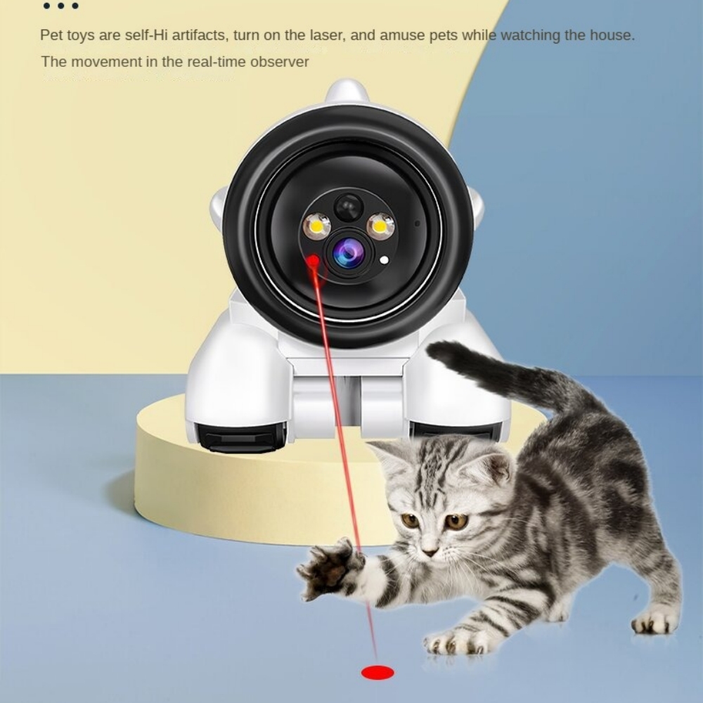 Home Security Robot - กล้องวงจรปิดอัจฉริยะ NCZOBOE ระบบรักษาความปลอดภัยบ้าน พร้อมเสียงสองทาง กล้อง PTZ