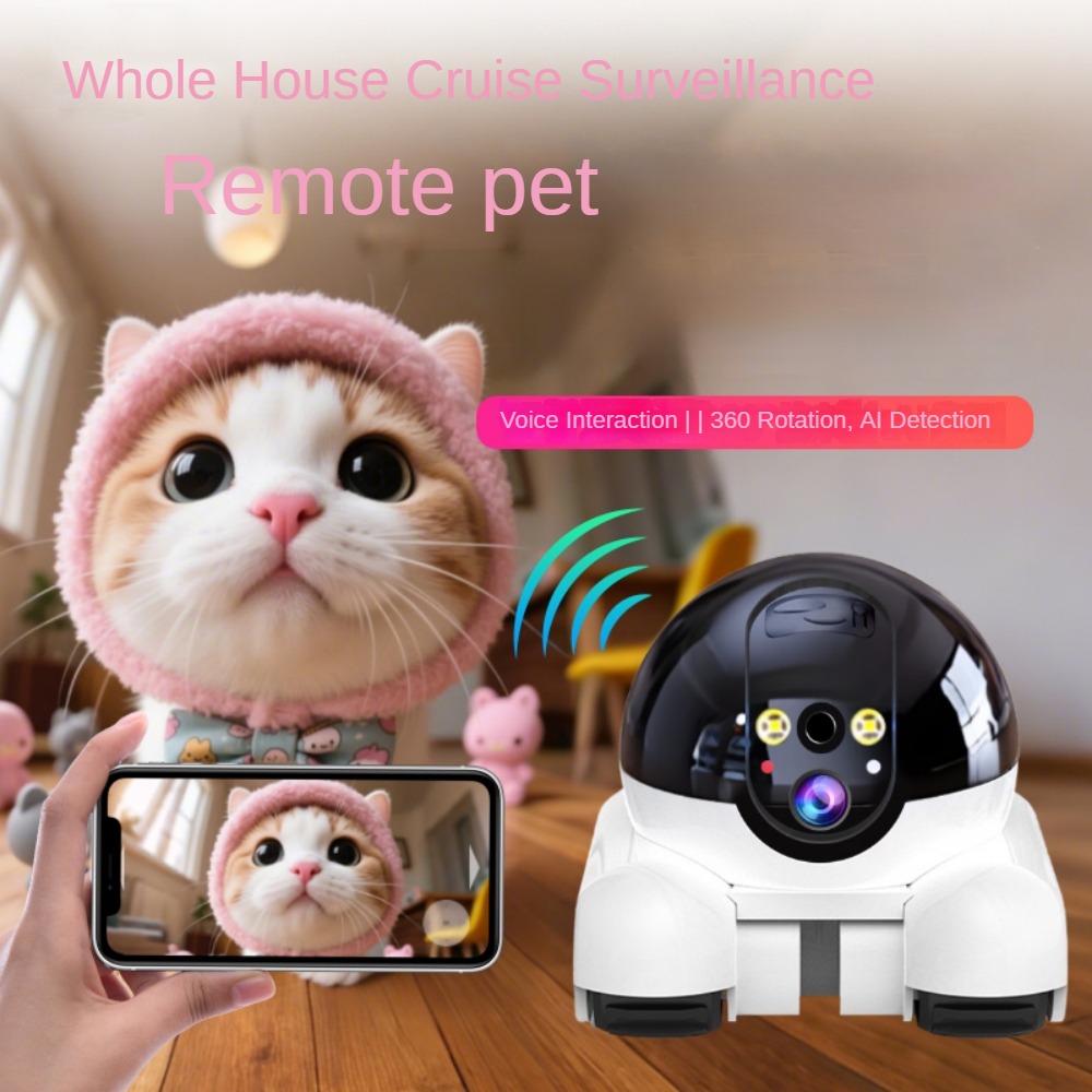 Home Security Robot - ใหม่ 1080P HD WIFI กล้อง PTZ
