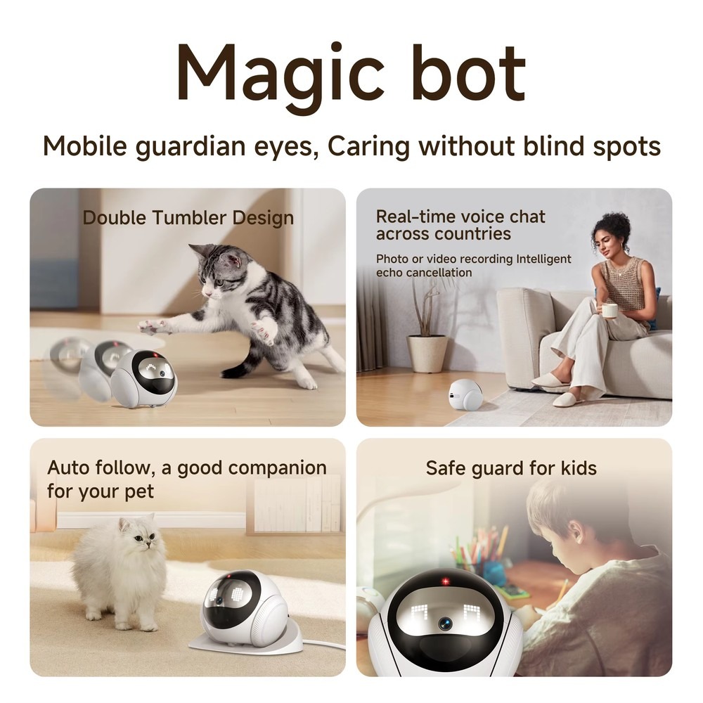 ODM ออกแบบดั้งเดิม หุ่นยนต์ S1 - Home Security Robot บทวิจารณ์และราคา