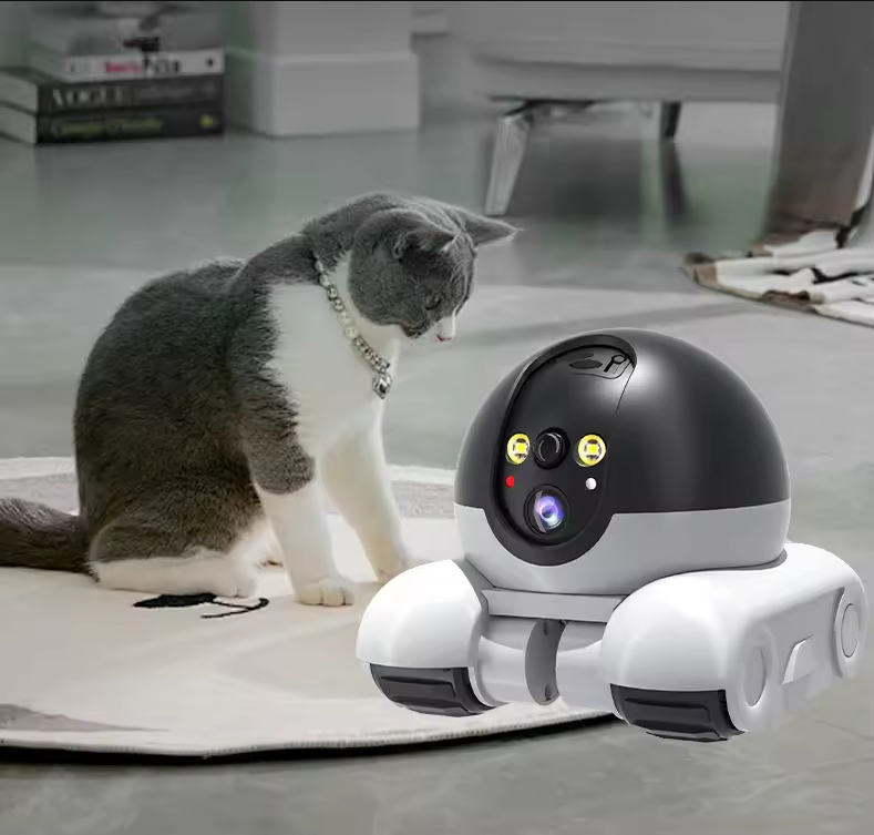 กล้องหุ่นยนต์ไร้สายแบบเลนส์คู่ - Home Security Robot บทวิจารณ์และราคา